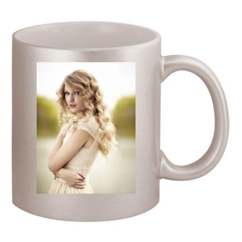 Taylor Swift 11oz Metallic Silver Mug