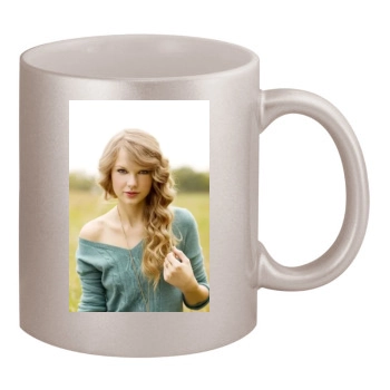 Taylor Swift 11oz Metallic Silver Mug