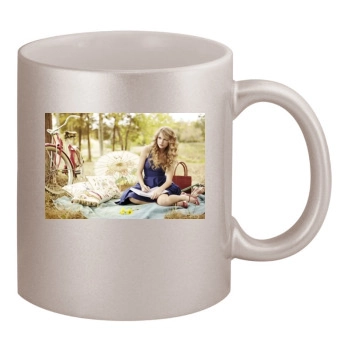 Taylor Swift 11oz Metallic Silver Mug