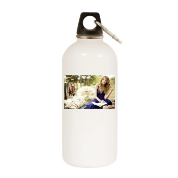 Taylor Swift White Water Bottle With Carabiner