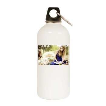 Taylor Swift White Water Bottle With Carabiner