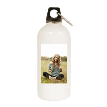 Taylor Swift White Water Bottle With Carabiner