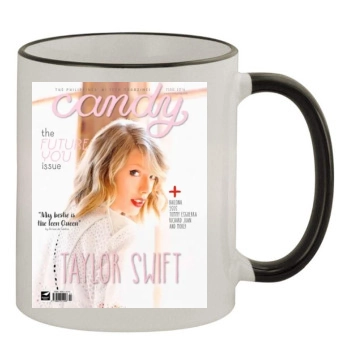 Taylor Swift 11oz Colored Rim & Handle Mug