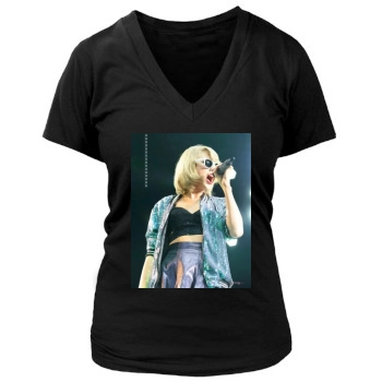 Taylor Swift Women's Deep V-Neck TShirt