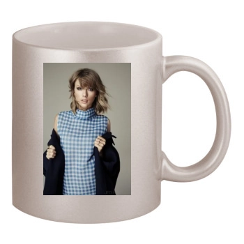 Taylor Swift 11oz Metallic Silver Mug