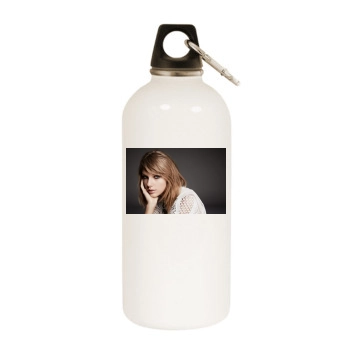 Taylor Swift White Water Bottle With Carabiner