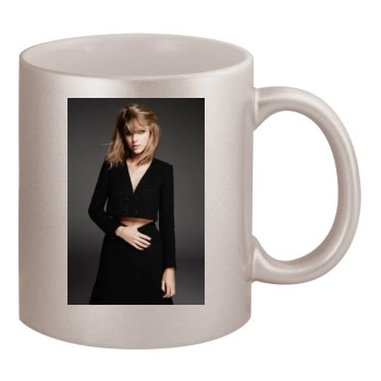 Taylor Swift 11oz Metallic Silver Mug