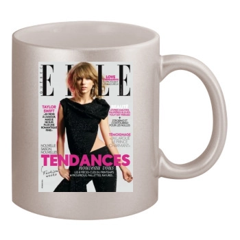 Taylor Swift 11oz Metallic Silver Mug