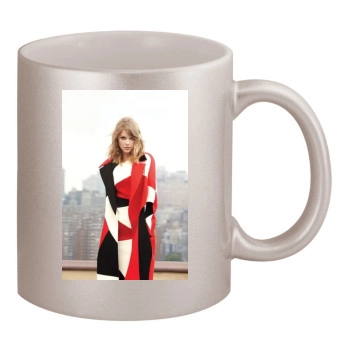 Taylor Swift 11oz Metallic Silver Mug