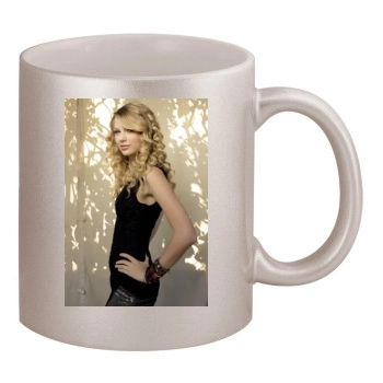 Taylor Swift 11oz Metallic Silver Mug