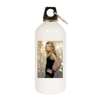 Taylor Swift White Water Bottle With Carabiner