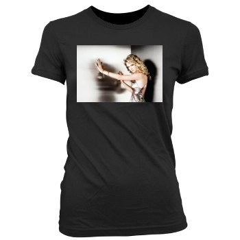 Taylor Swift Women's Junior Cut Crewneck T-Shirt