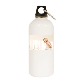 Taylor Swift White Water Bottle With Carabiner