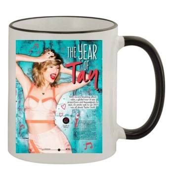 Taylor Swift 11oz Colored Rim & Handle Mug