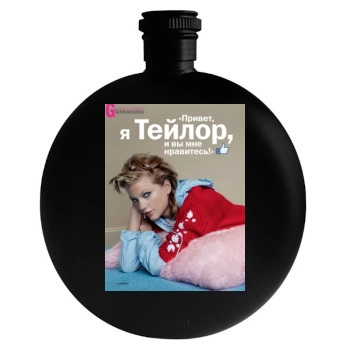 Taylor Swift Round Flask