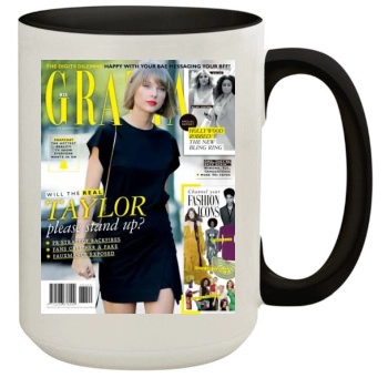 Taylor Swift 15oz Colored Inner & Handle Mug