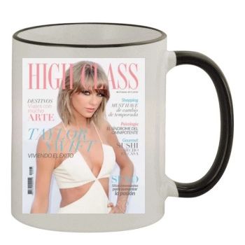 Taylor Swift 11oz Colored Rim & Handle Mug