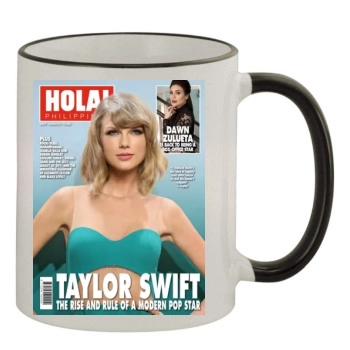 Taylor Swift 11oz Colored Rim & Handle Mug