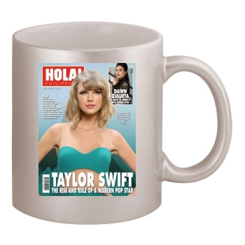 Taylor Swift 11oz Metallic Silver Mug