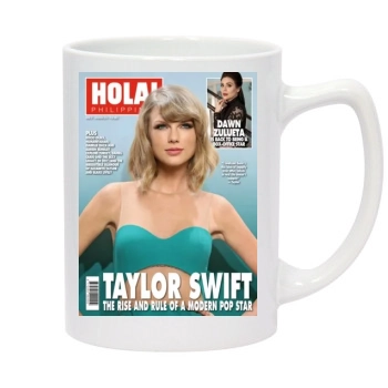 Taylor Swift 14oz White Statesman Mug