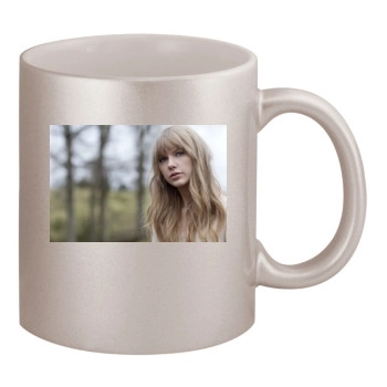 Taylor Swift 11oz Metallic Silver Mug