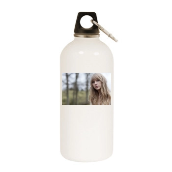 Taylor Swift White Water Bottle With Carabiner