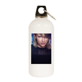 Taylor Swift White Water Bottle With Carabiner