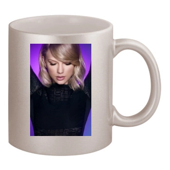 Taylor Swift 11oz Metallic Silver Mug