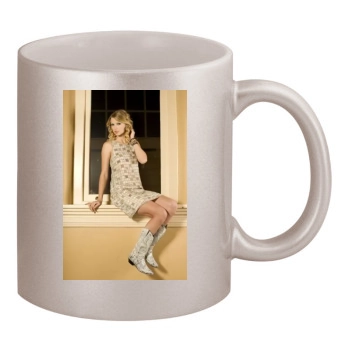 Taylor Swift 11oz Metallic Silver Mug