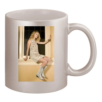 Taylor Swift 11oz Metallic Silver Mug