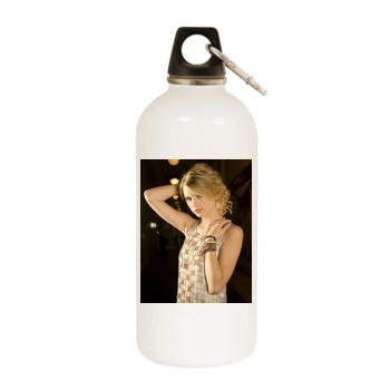 Taylor Swift White Water Bottle With Carabiner