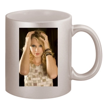 Taylor Swift 11oz Metallic Silver Mug