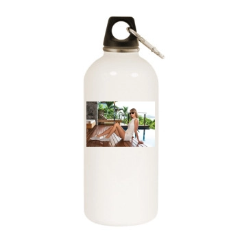 Taylor Swift White Water Bottle With Carabiner