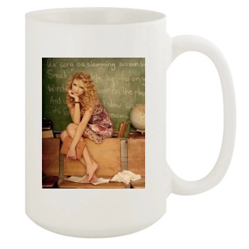 Taylor Swift 15oz White Mug