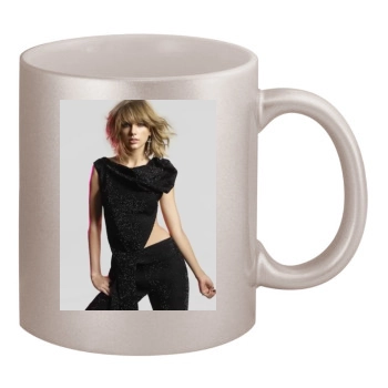 Taylor Swift 11oz Metallic Silver Mug