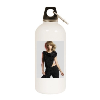 Taylor Swift White Water Bottle With Carabiner