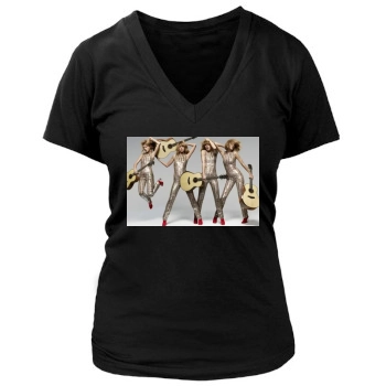 Taylor Swift Women's Deep V-Neck TShirt