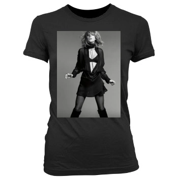 Taylor Swift Women's Junior Cut Crewneck T-Shirt