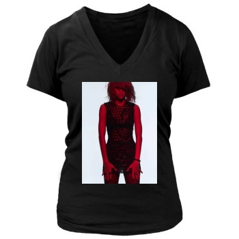 Taylor Swift Women's Deep V-Neck TShirt