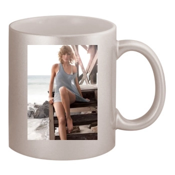 Taylor Swift 11oz Metallic Silver Mug