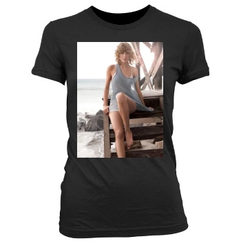 Taylor Swift Women's Junior Cut Crewneck T-Shirt