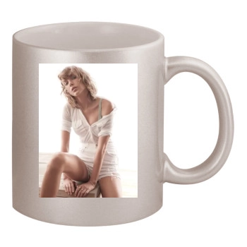 Taylor Swift 11oz Metallic Silver Mug