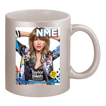 Taylor Swift 11oz Metallic Silver Mug