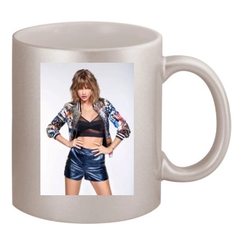 Taylor Swift 11oz Metallic Silver Mug