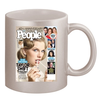 Taylor Swift 11oz Metallic Silver Mug