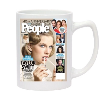 Taylor Swift 14oz White Statesman Mug