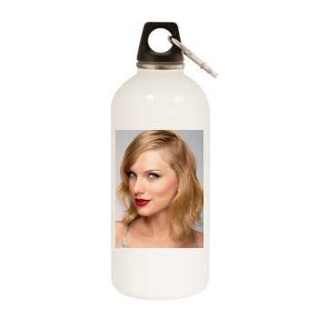 Taylor Swift White Water Bottle With Carabiner