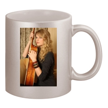 Taylor Swift 11oz Metallic Silver Mug