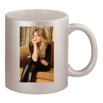 Taylor Swift 11oz Metallic Silver Mug