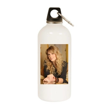 Taylor Swift White Water Bottle With Carabiner